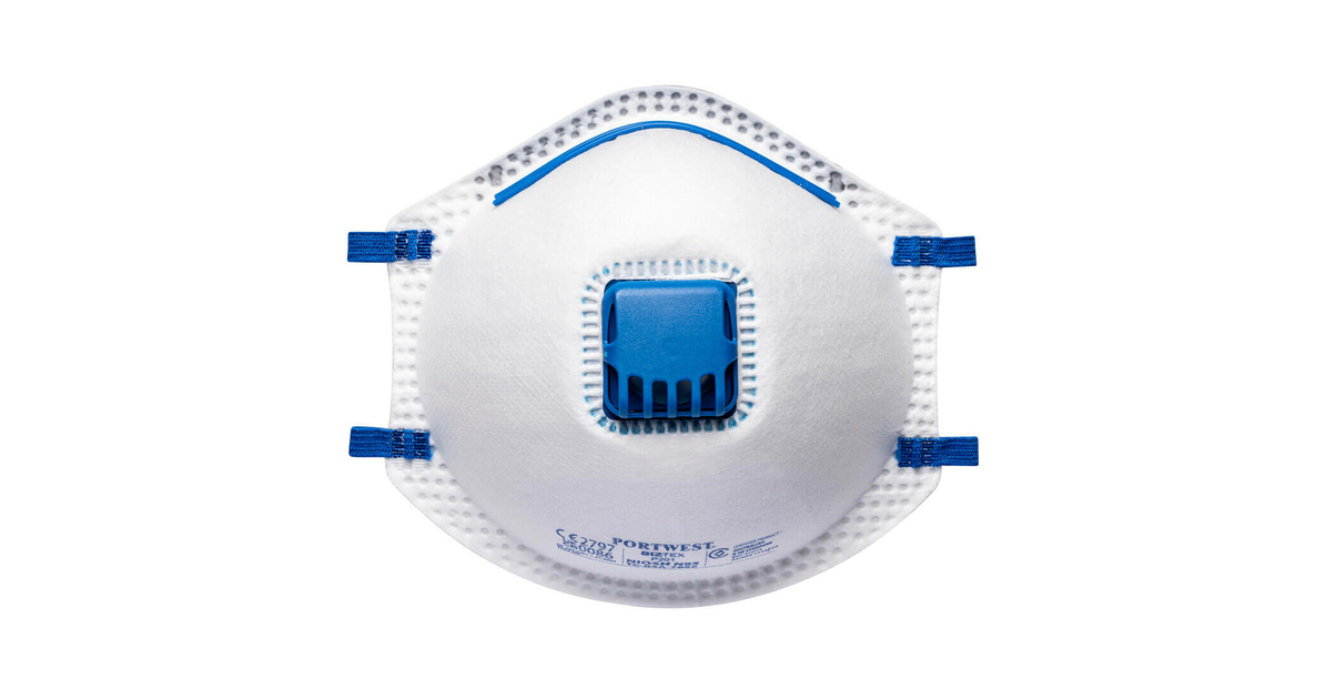 Boite De 10 Masques FFP2 Avec Valve P201 Portwest Protection